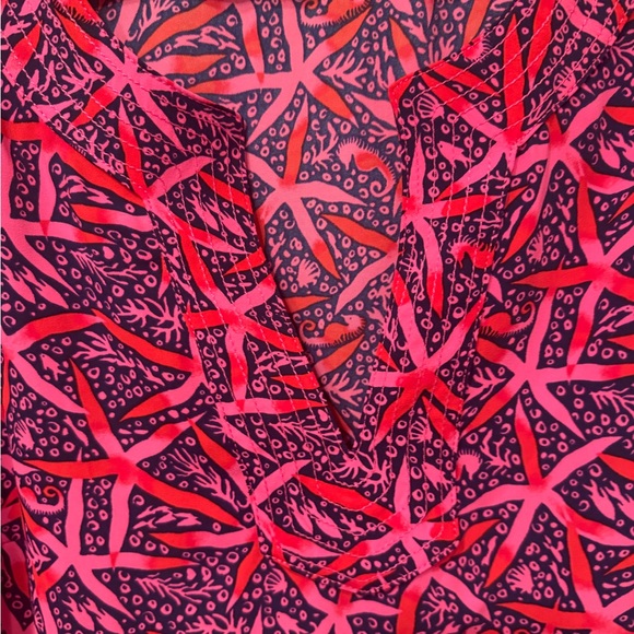 Lilly Pulitzer Olivine Long Sleeve Belted Shift Dress - Picture 7 of 8